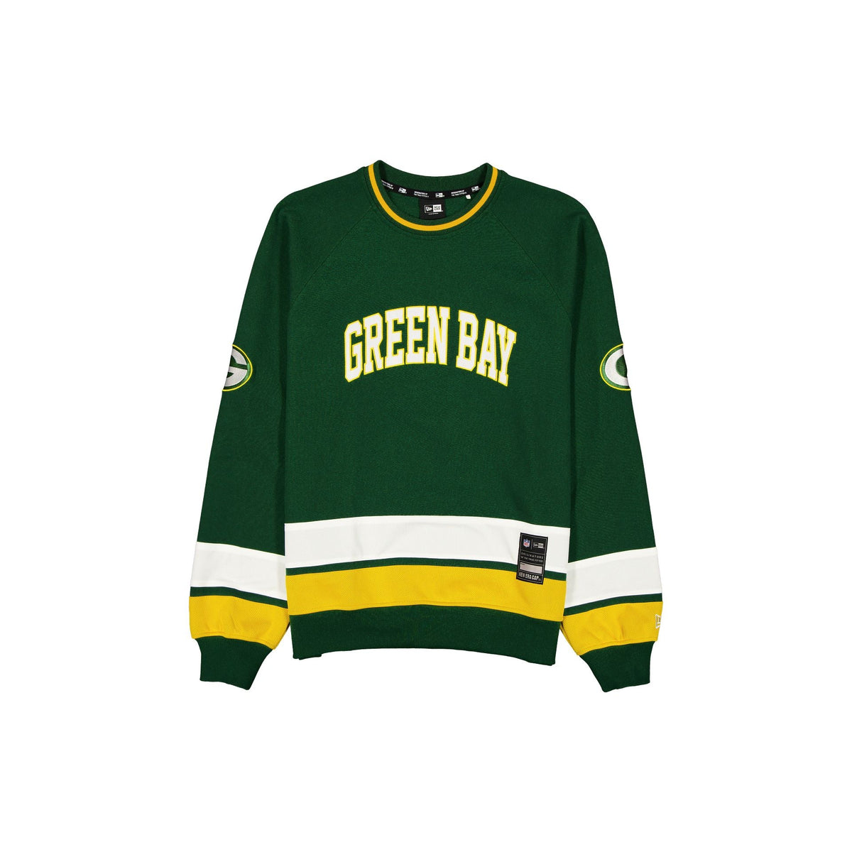 Green Bay Packers Man-to-Man Green Crewneck