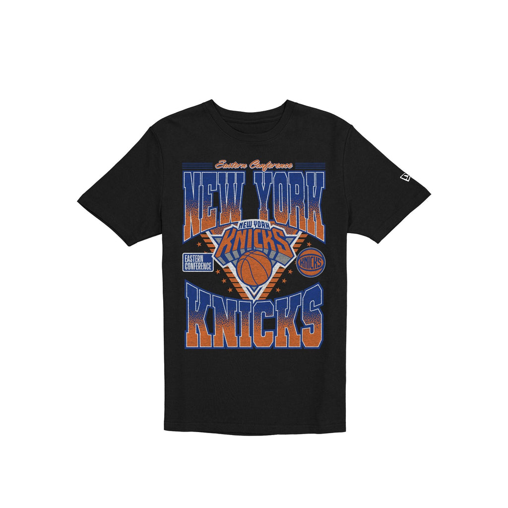 New York Knicks 2025 NBA Playoff Black T-Shirt