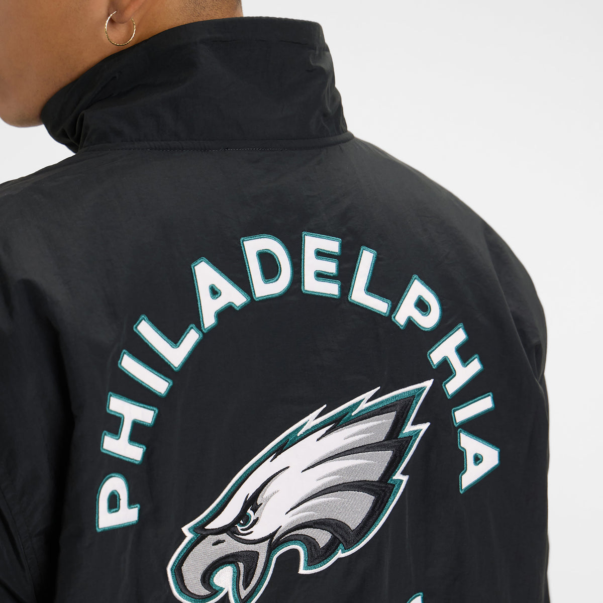 New York Giants Throwback Nylon Jacket