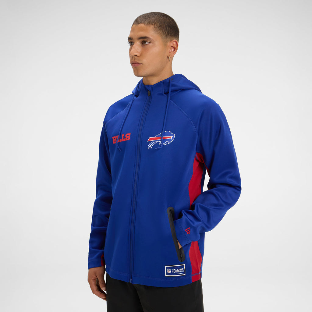 San Francisco 49ers Combine Black Full-Zip Hoodie