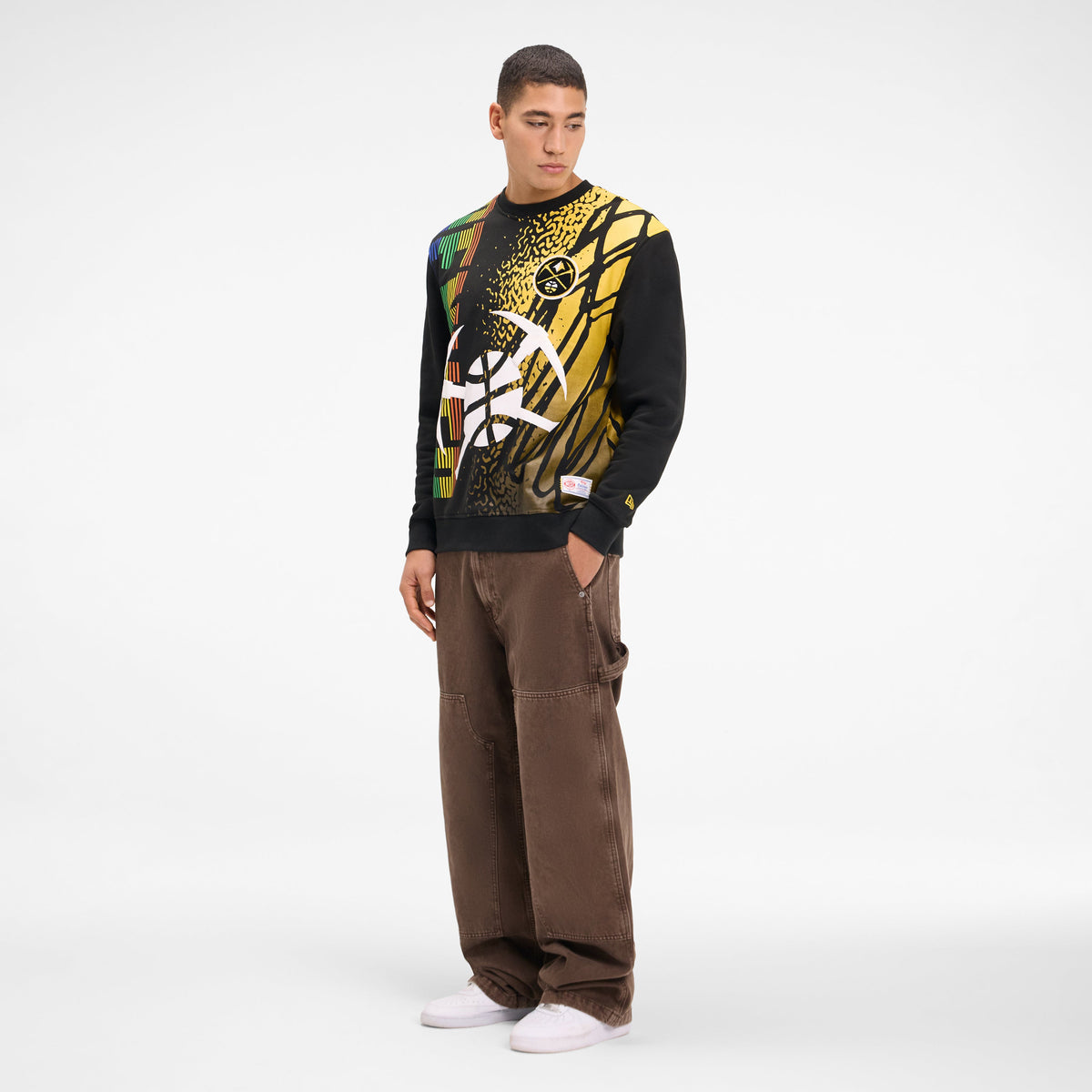 Portland Trail Blazers 2025 City Edition Black Crewneck