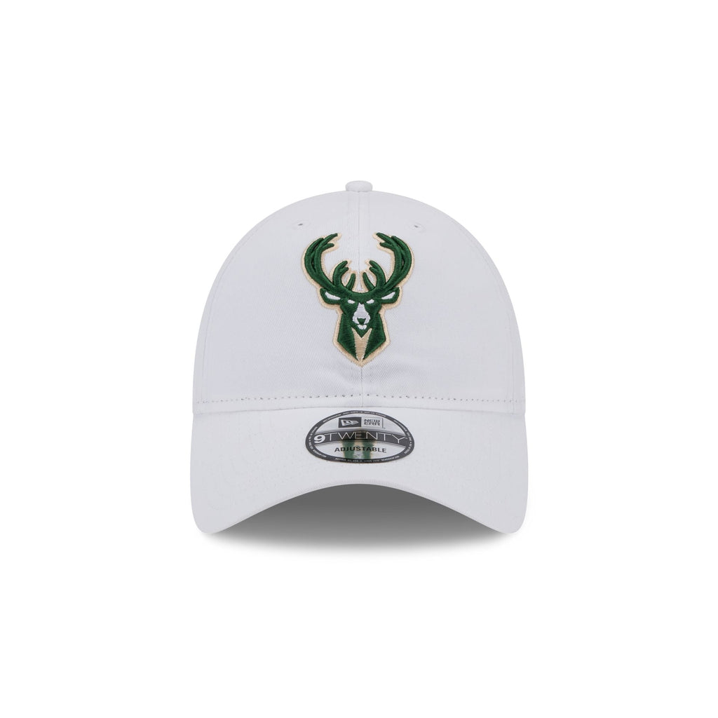 Milwaukee Bucks White 9TWENTY Adjustable Hat