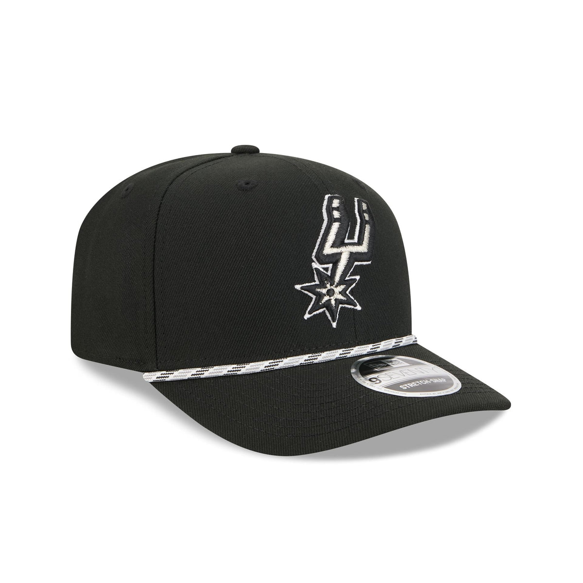 San Antonio Spurs Multicolor Rope 9SEVENTY Stretch-Snap Hat