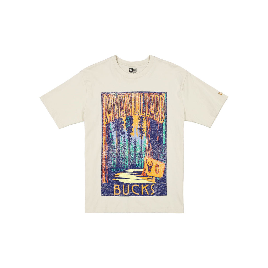 Milwaukee Bucks 2025 All-Star Game Victory Grove Damian Lillard T-Shirt