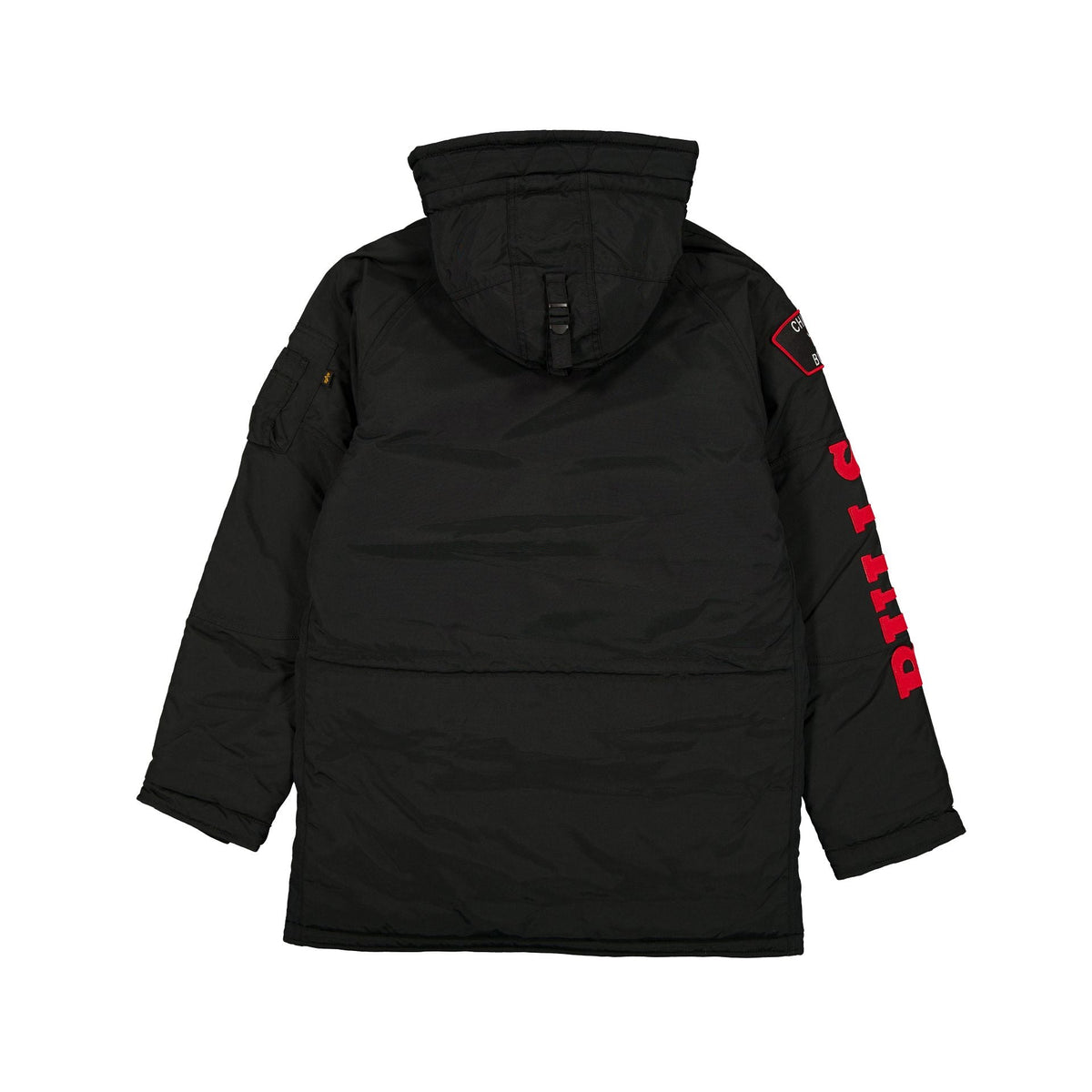 Alpha Industries x Chicago Bulls Black N-3B Parka Jacket