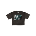 Philadelphia Eagles Sport Night Black Cropped Women's T-Shirt