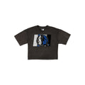 Dallas Mavericks Sport Night Black Cropped Women's T-Shirt