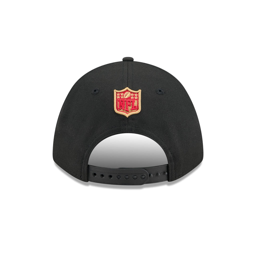 San Francisco 49ers Team Black 9FORTY M-Crown Snapback Hat