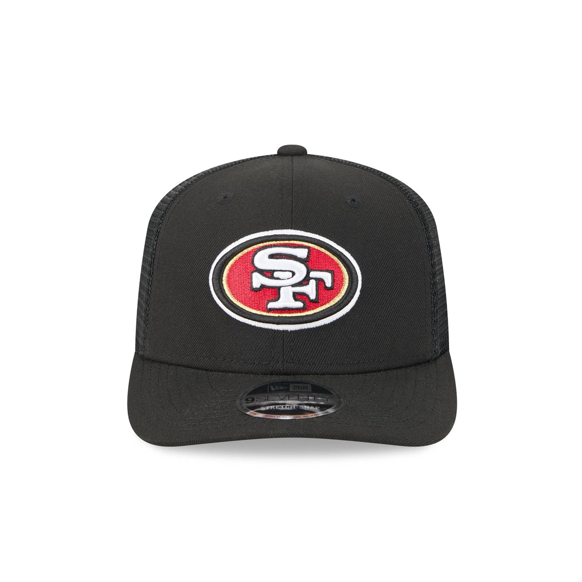 San Francisco 49ers Team Black 9SEVENTY Trucker Hat