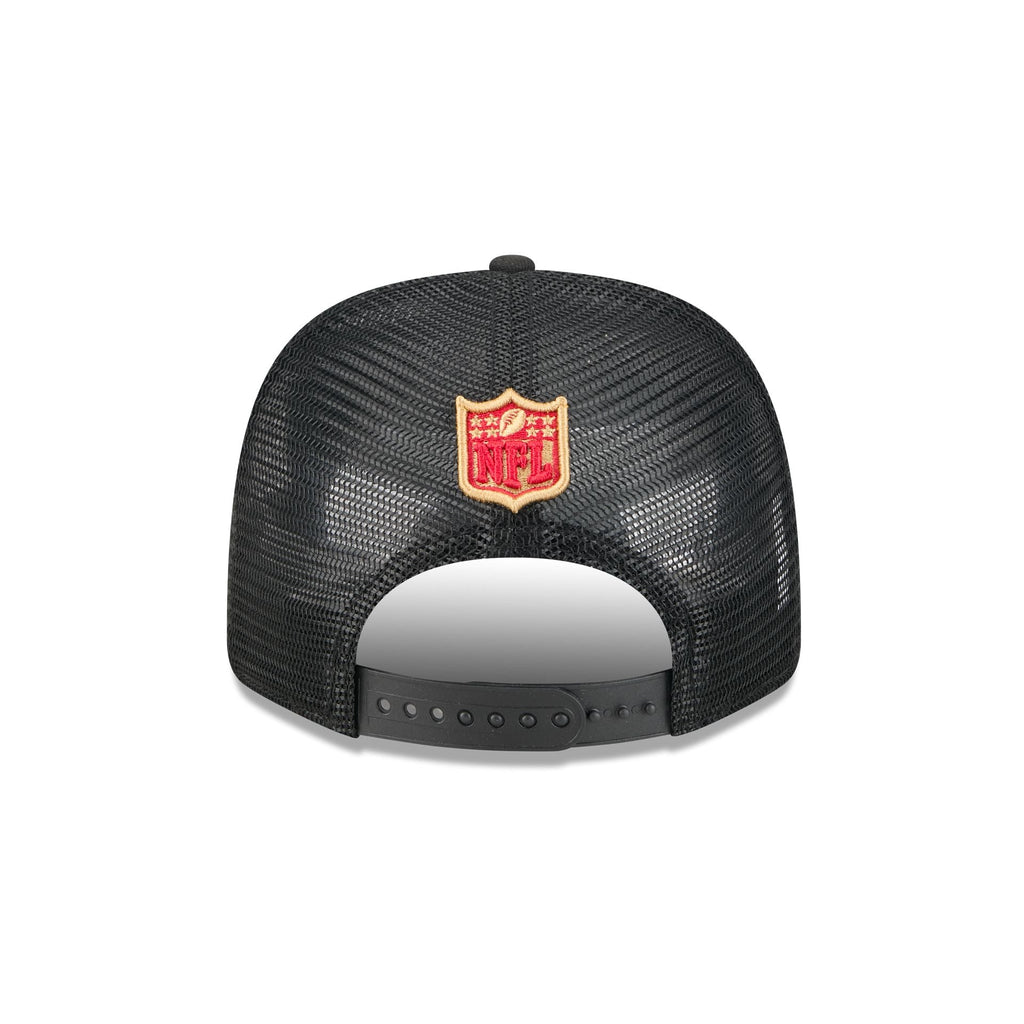 San Francisco 49ers Team Black 9SEVENTY Trucker Hat