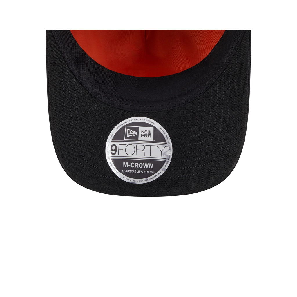 Alpha Industries x Chicago Bears Black 9FORTY M-Crown A-Frame Snapback Hat