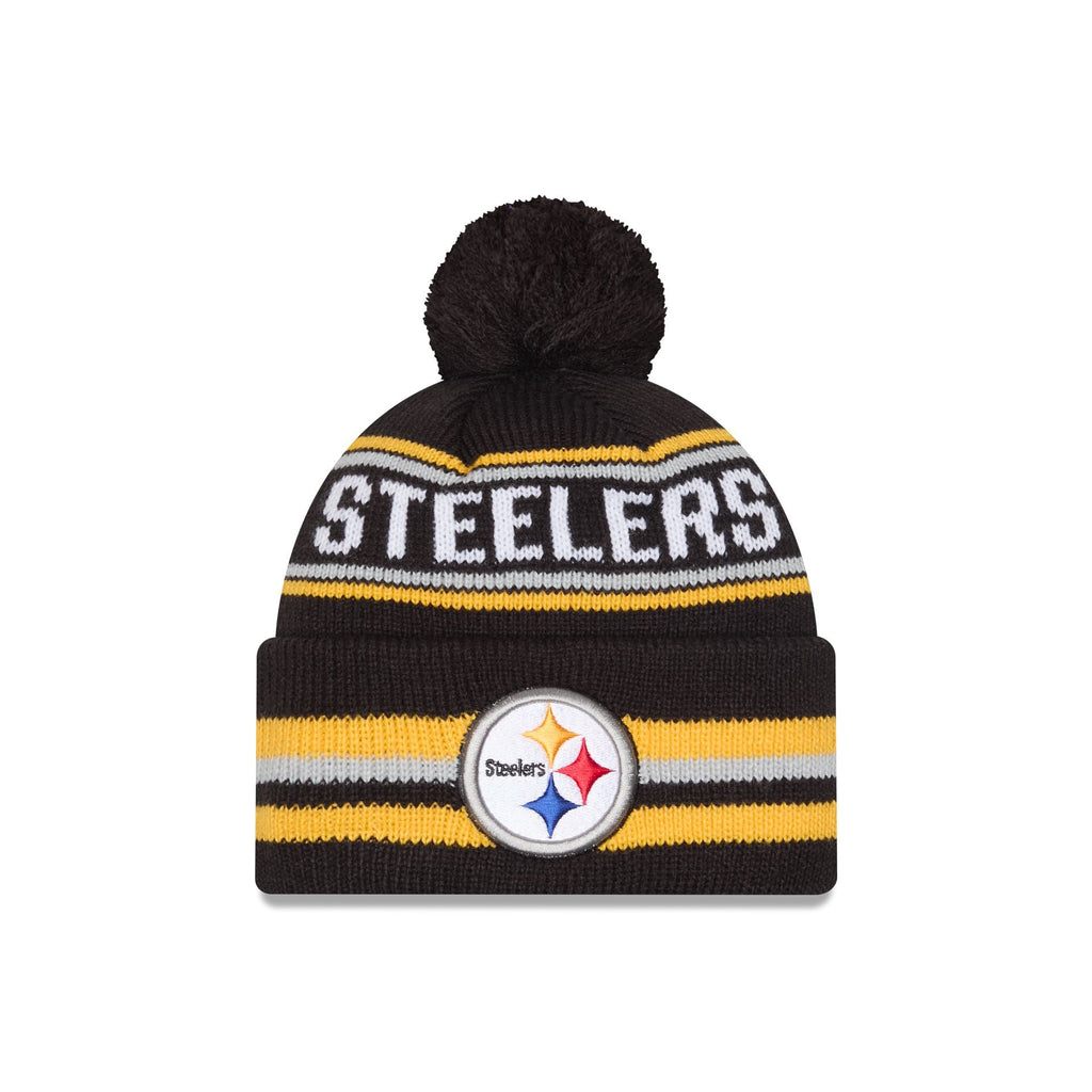 Pittsburgh Steelers Classic Pom Knit Hat