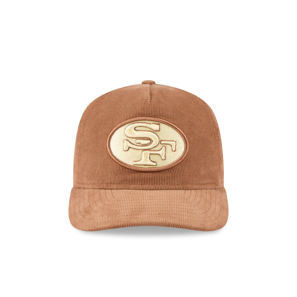 San Francisco 49ers Nostalgic Brown Corduroy 19TWENTY Adjustable Hat