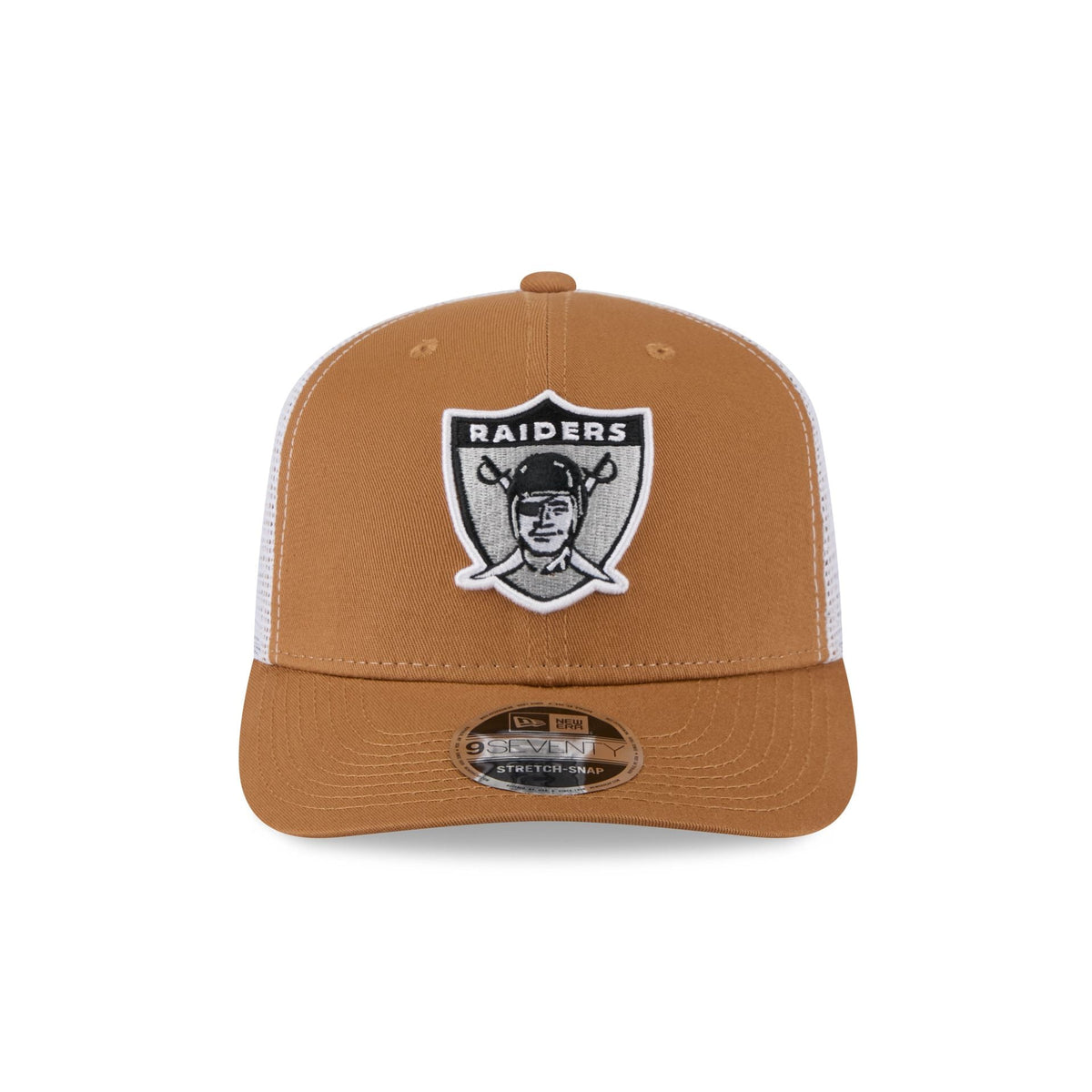 Las Vegas Raiders Bronze 9SEVENTY Trucker Hat