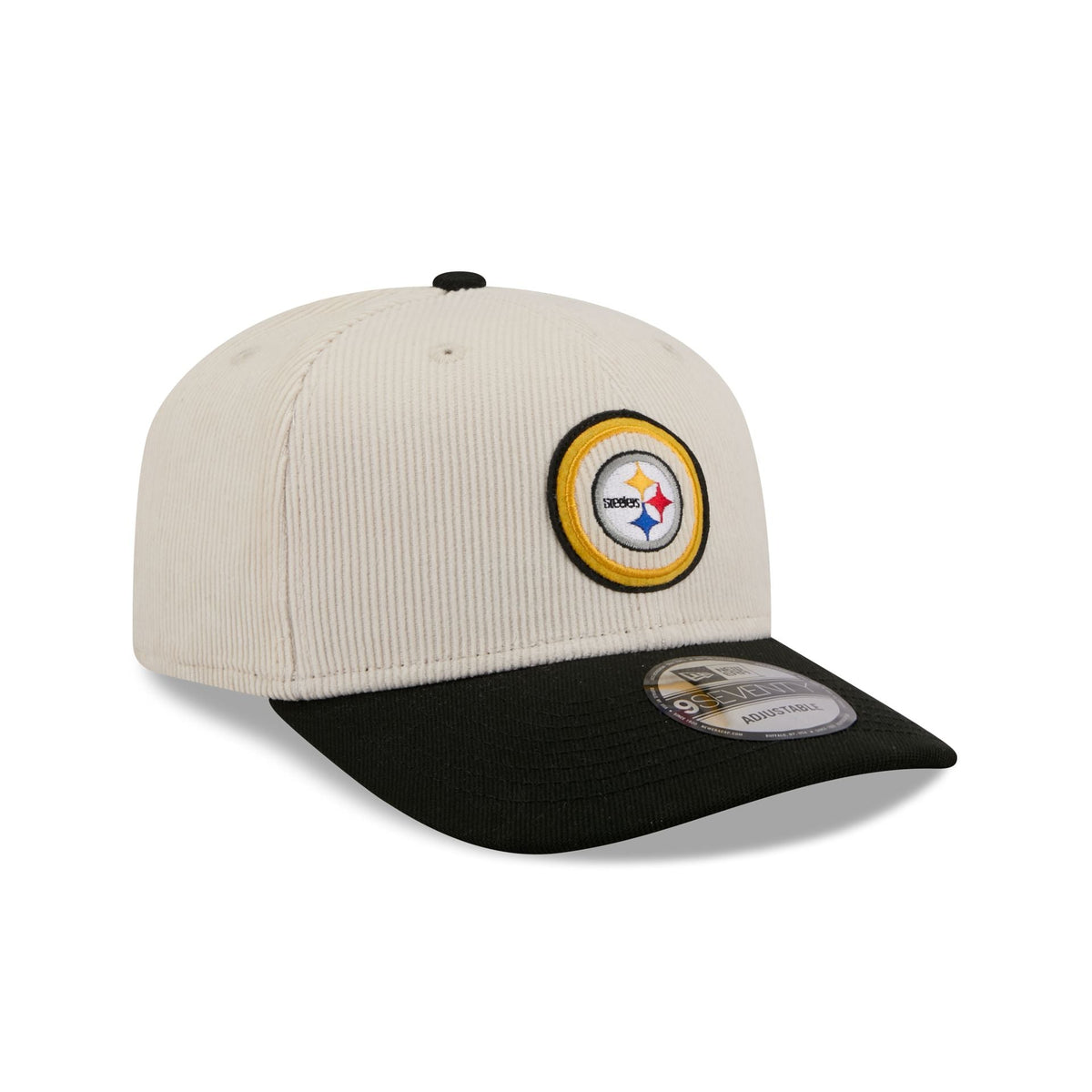 Pittsburgh Steelers Loyal Corduroy 9SEVENTY Stretch-Snap Hat