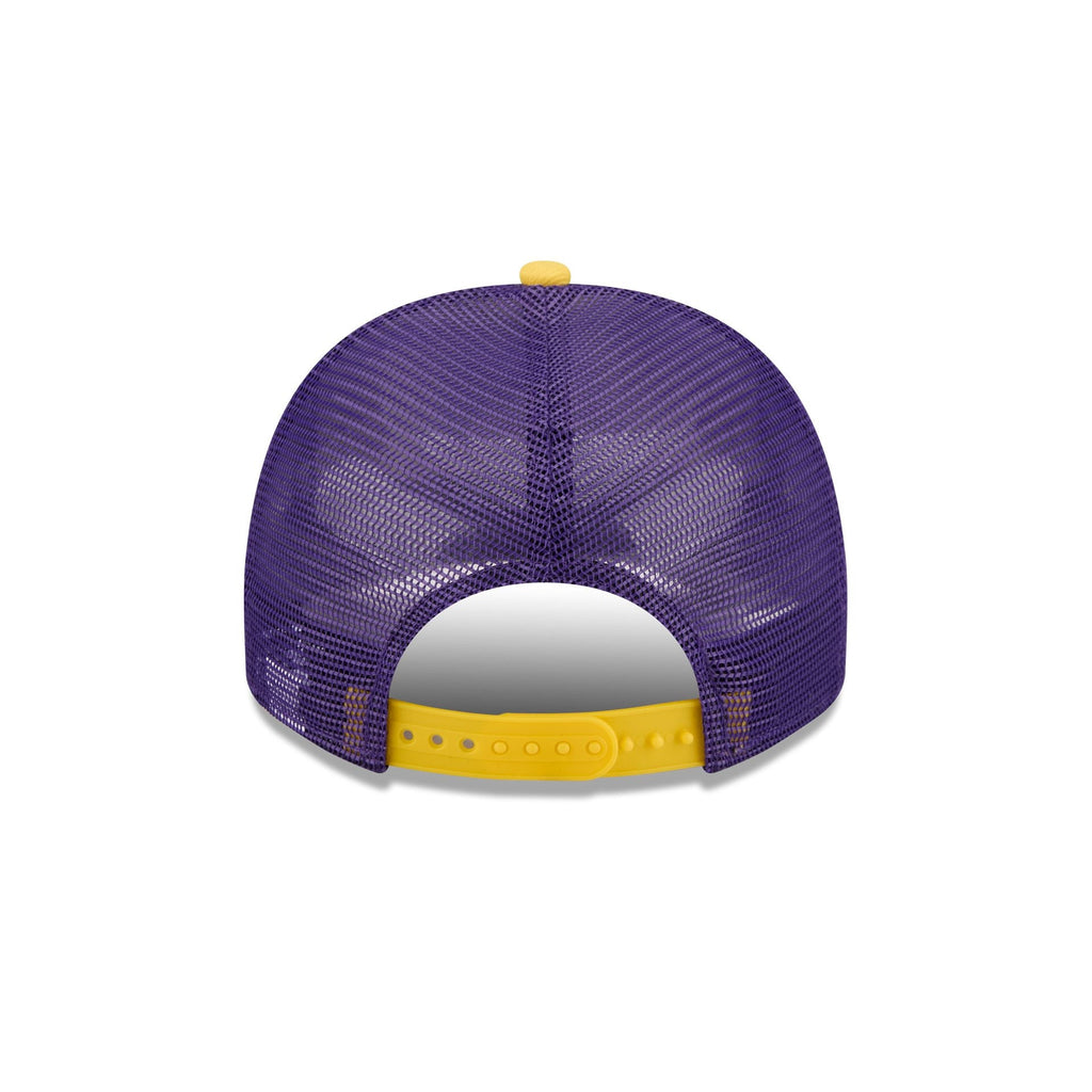 Los Angeles Lakers Banner 9FIFTY A-Frame Trucker Hat