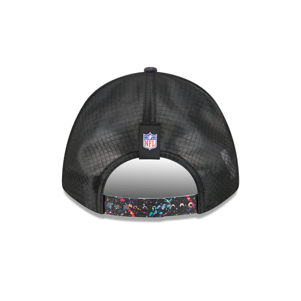 Kansas City Chiefs 2025 Crucial Catch 9FORTY M-Crown A-Frame Trucker Hat