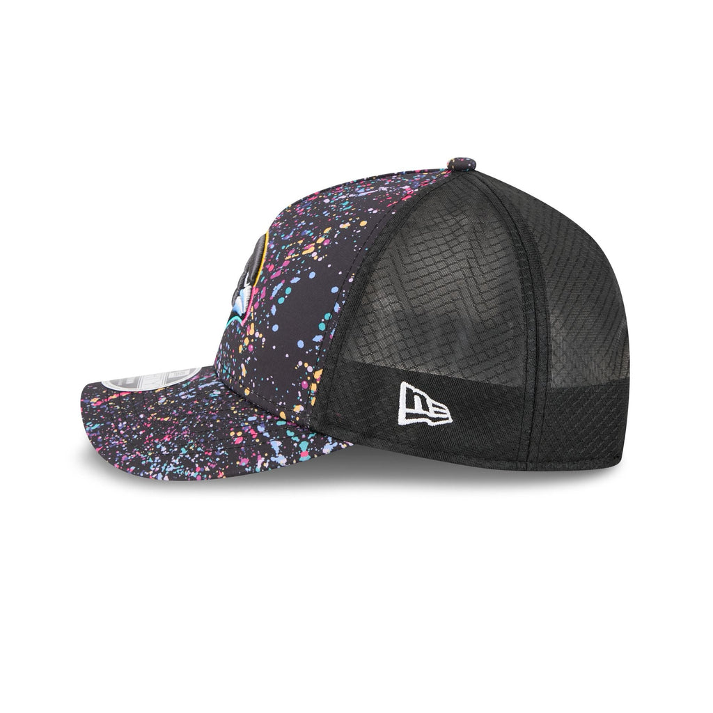 Arizona Cardinals 2025 Crucial Catch 9FORTY M-Crown A-Frame Trucker Hat