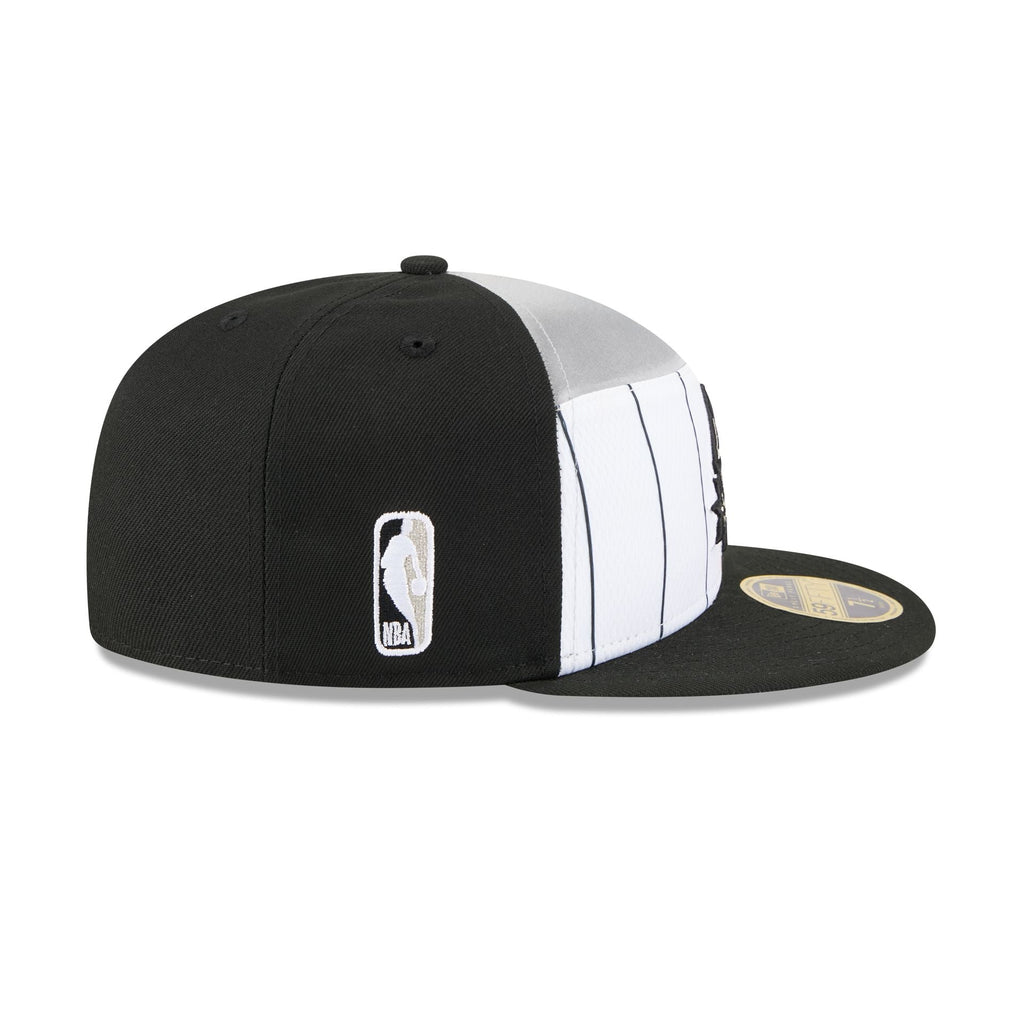 San Antonio Spurs 2025 Tip-Off Split Panel 59FIFTY Fitted Hat
