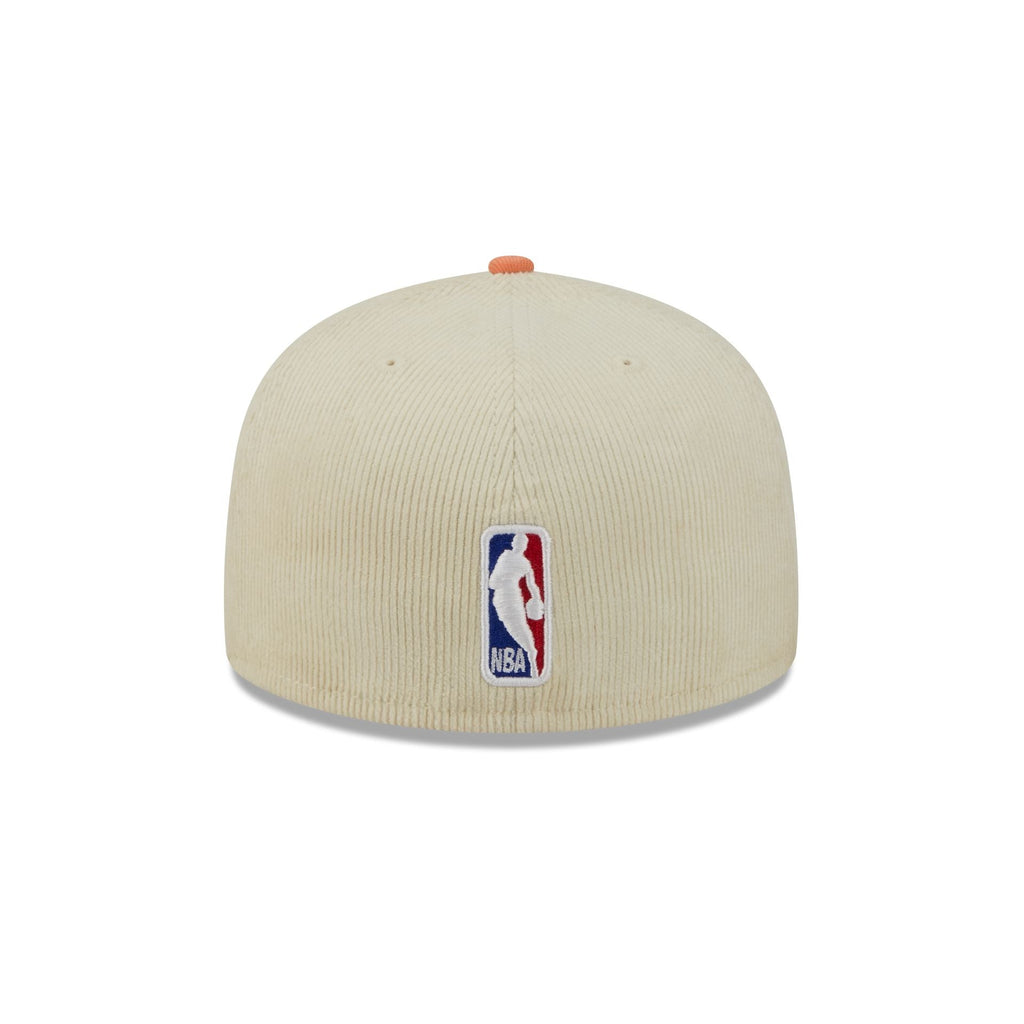 Cleveland Cavaliers 2025 City Edition Chrome White Corduroy 59FIFTY Fitted Hat