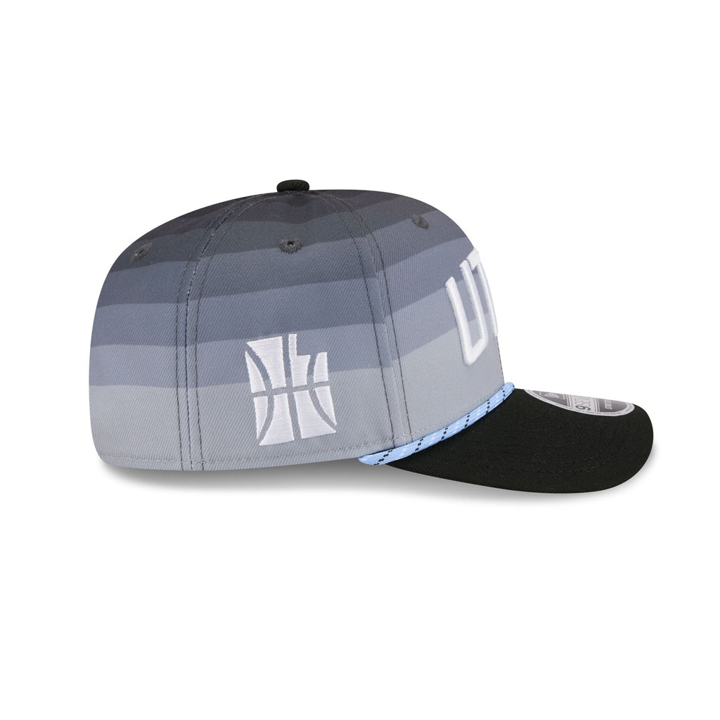 Utah Jazz 2025 City Edition 9SEVENTY Stretch-Snap Hat