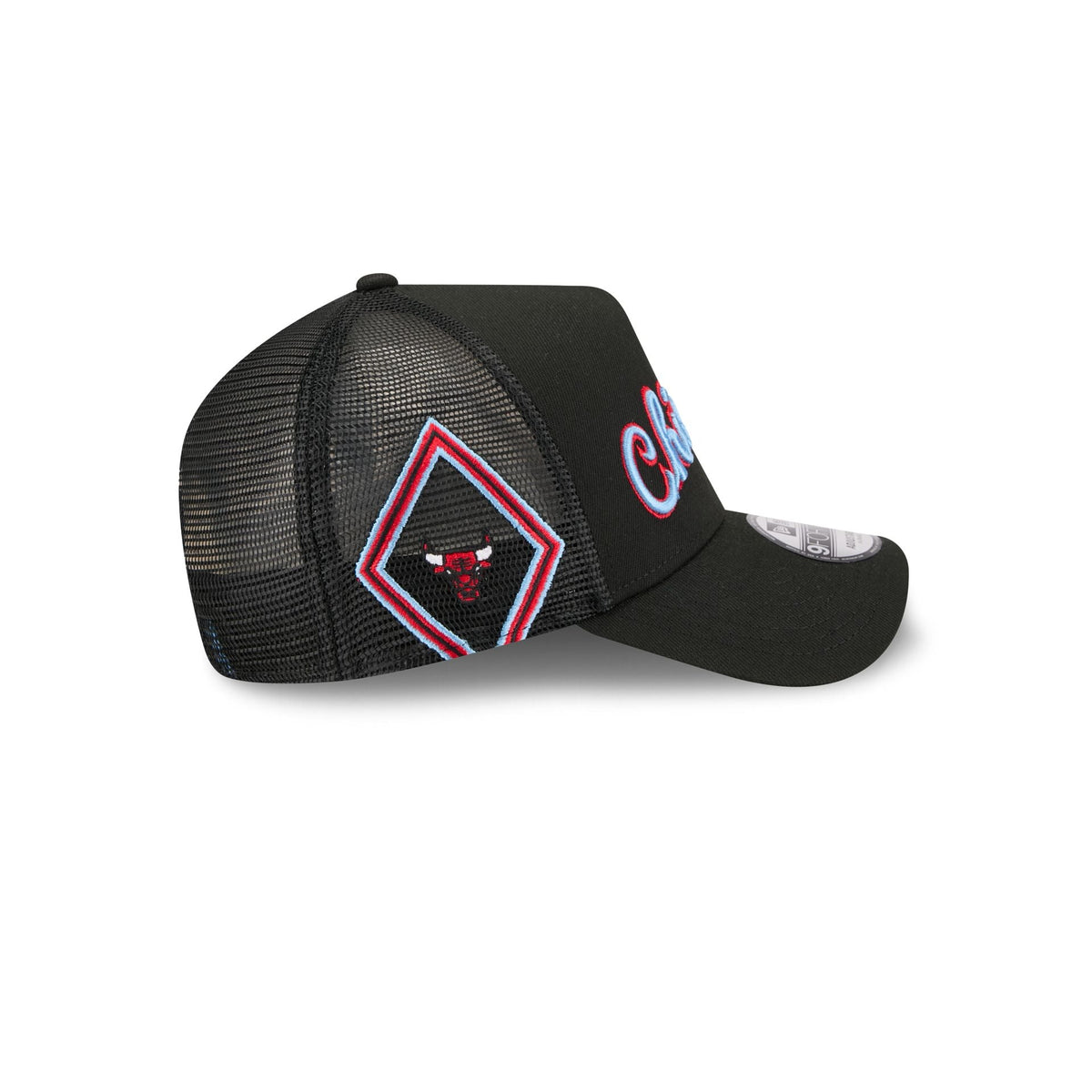 Chicago Bulls 2025 City Edition 9FORTY A-Frame Trucker Hat