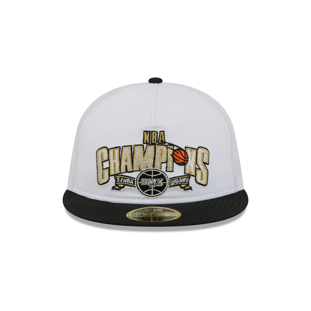San Antonio Spurs Champions White Retro Crown 59FIFTY Fitted Hat