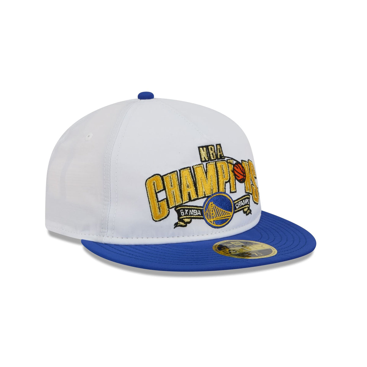 Golden State Warriors Champions White Retro Crown 59FIFTY Fitted Hat