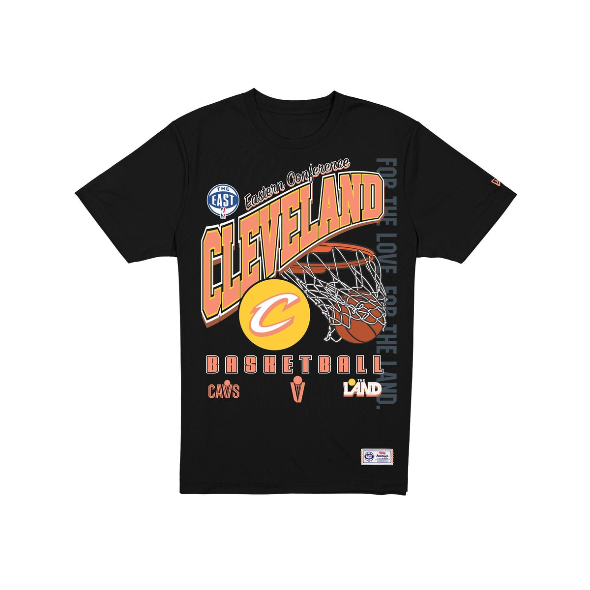 Cleveland Cavaliers 2025 City Edition Black T-Shirt