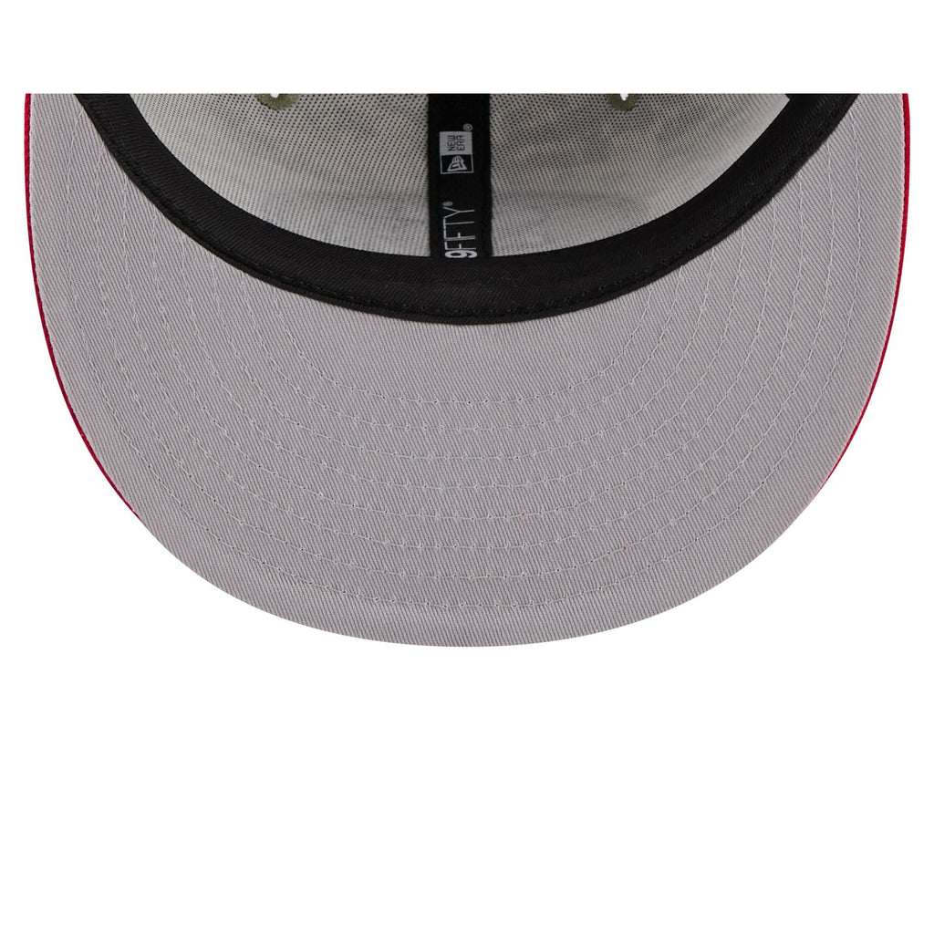 San Francisco 49ers 2025 Salute to Service Fan Gear 9FIFTY Snapback Hat
