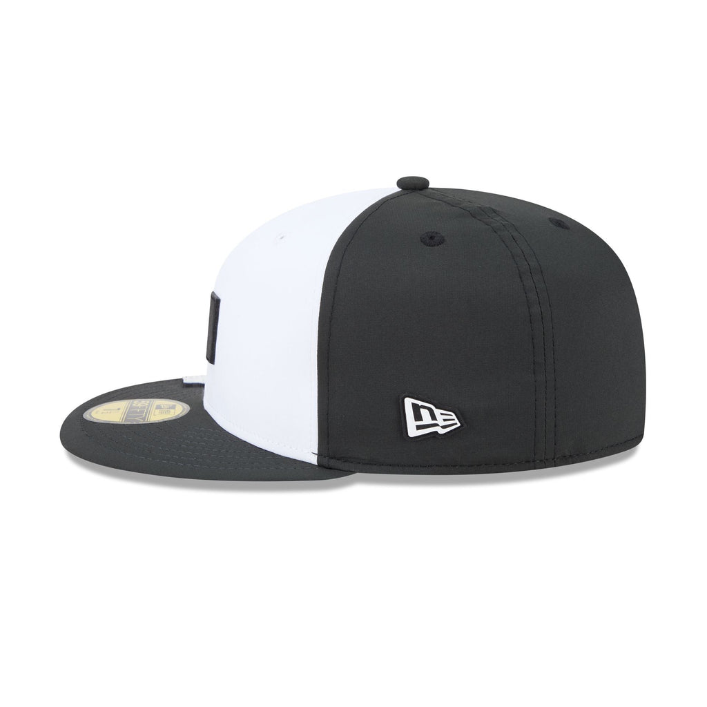 Detroit Tigers 2026 Clubhouse Black & White 59FIFTY Fitted Hat