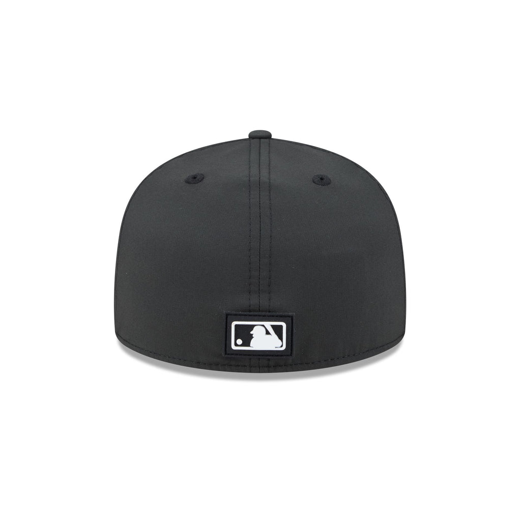 Tampa Bay Rays 2026 Clubhouse Black & White 59FIFTY Fitted Hat