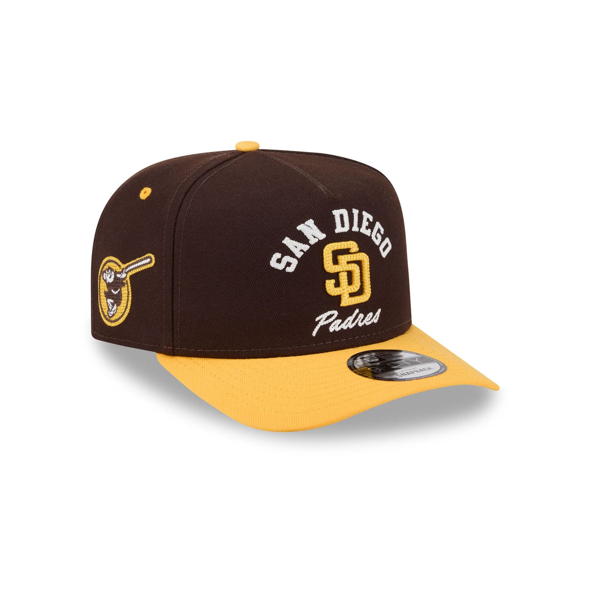 San Diego Padres Arched 9FIFTY A-Frame Snapback Hat