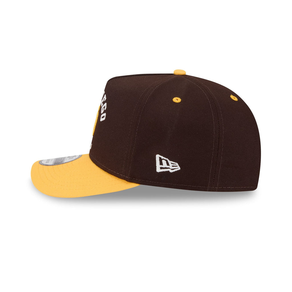 San Diego Padres Arched 9FIFTY A-Frame Snapback Hat