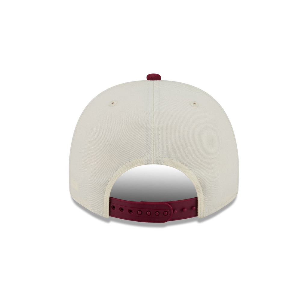 Philadelphia Phillies Three Hit Chrome White 9FIFTY A-Frame Snapback Hat