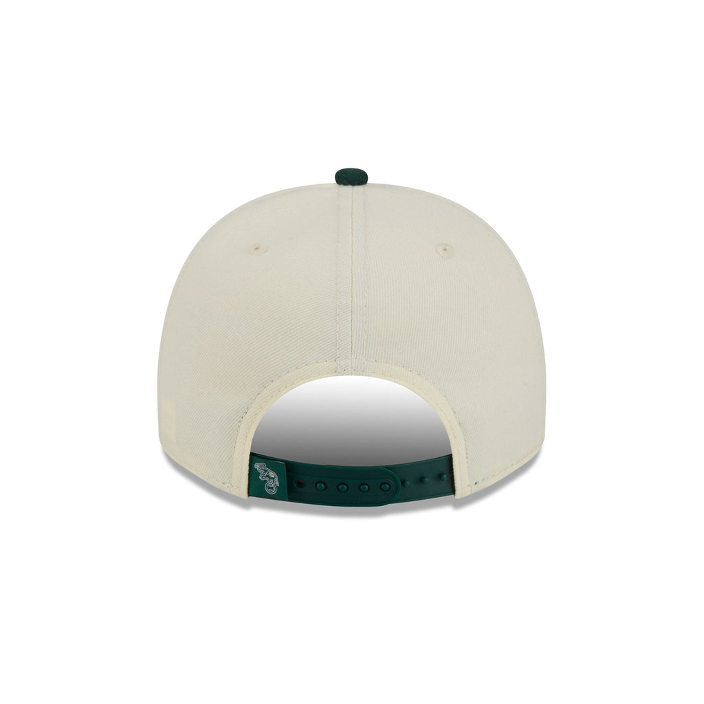 Athletics Chrome White Classic 9FIFTY A-Frame Snapback Hat