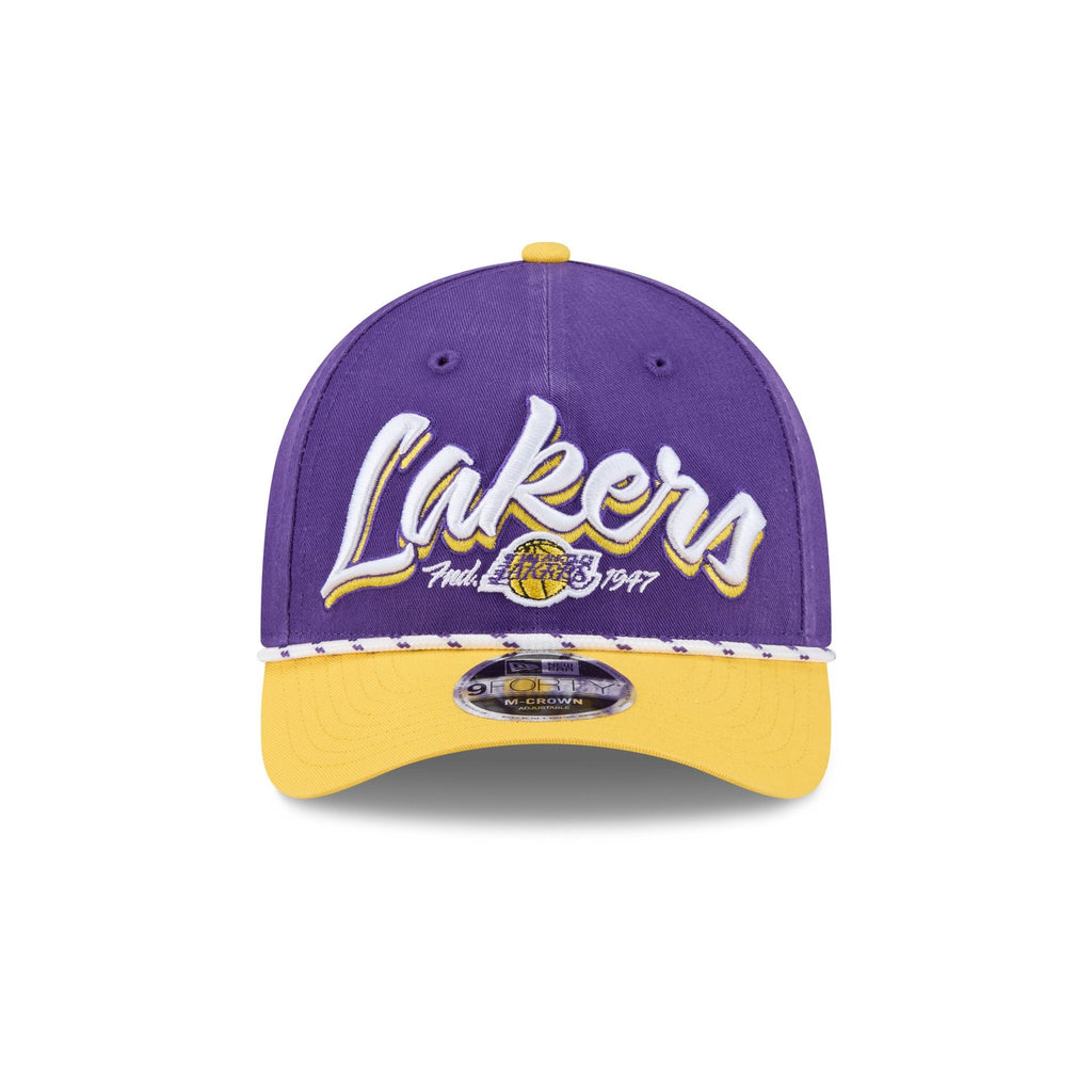Los Angeles Lakers Team Loyal 9FORTY M-Crown Snapback Hat