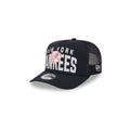 New York Yankees Logo Fade Kids 9FIFTY A-Frame Trucker Hat