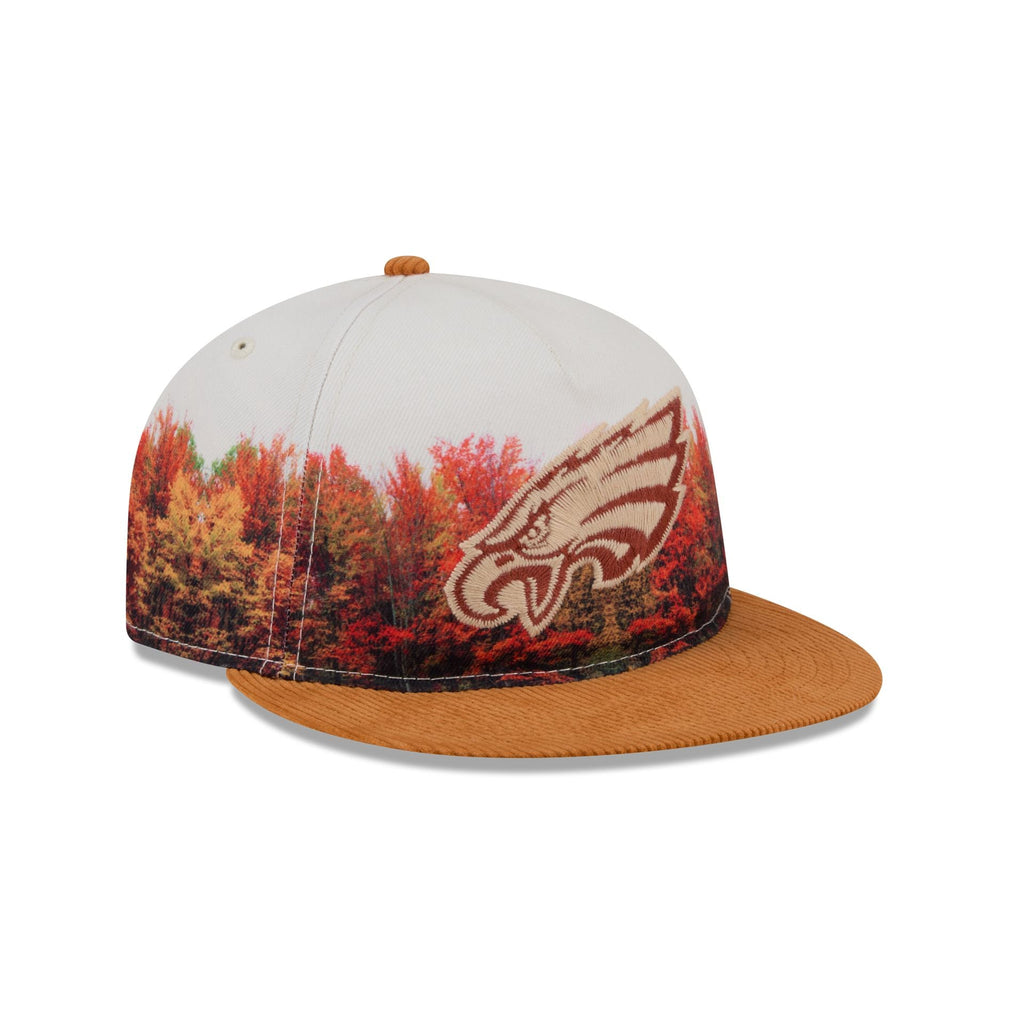 Philadelphia Eagles Fall Forest Retro Crown 9FIFTY Adjustable Hat