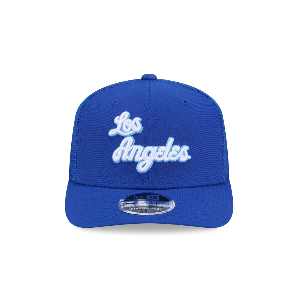 Los Angeles Lakers 1960-1965 Hardwood Classics 9SEVENTY Trucker Hat