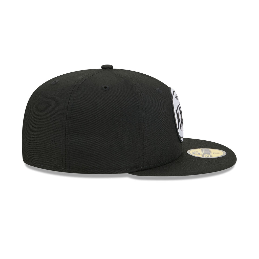 New York Knicks 1968-1975 Hardwood Classics Black 59FIFTY Fitted Hat