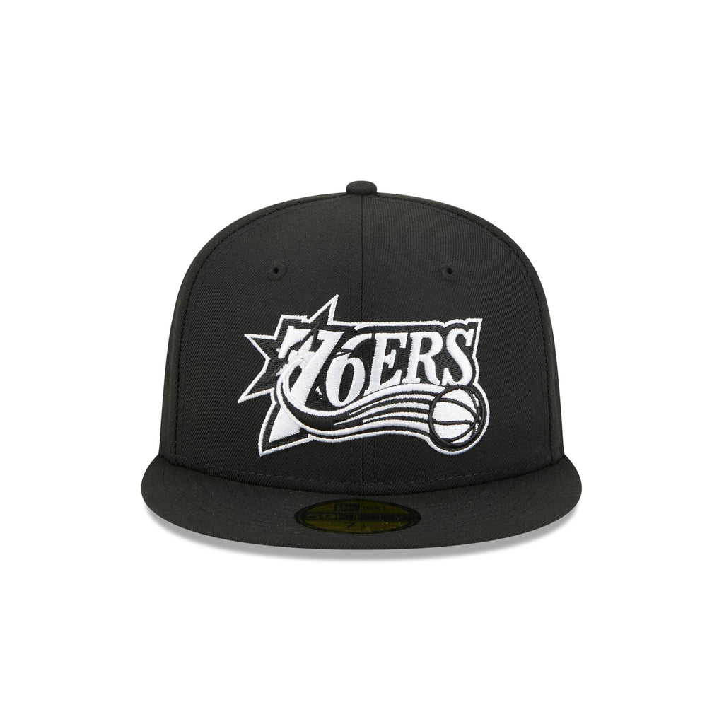 Philadelphia 76ers 1997-2008 Hardwood Classics Black 59FIFTY Fitted Hat