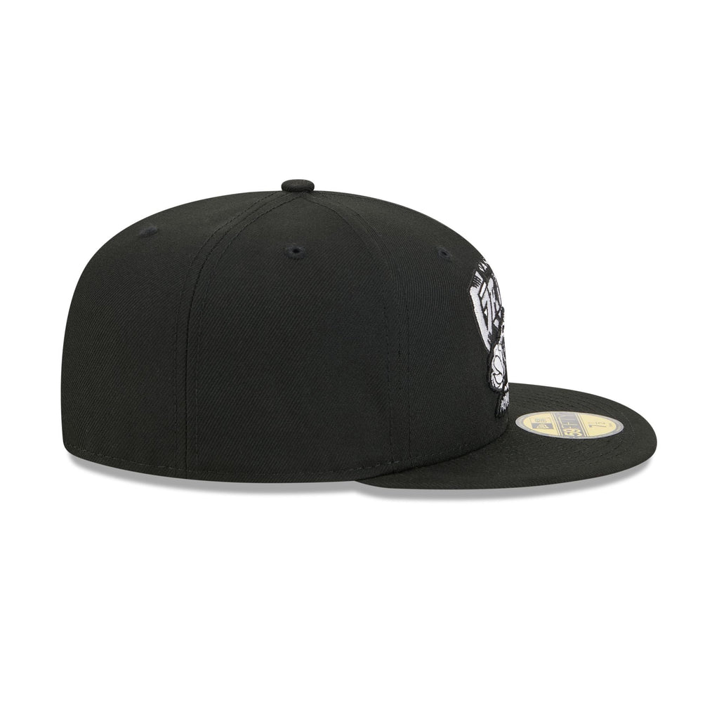 Vancouver Grizzlies 1995-2001 Hardwood Classics Black 59FIFTY Fitted Hat