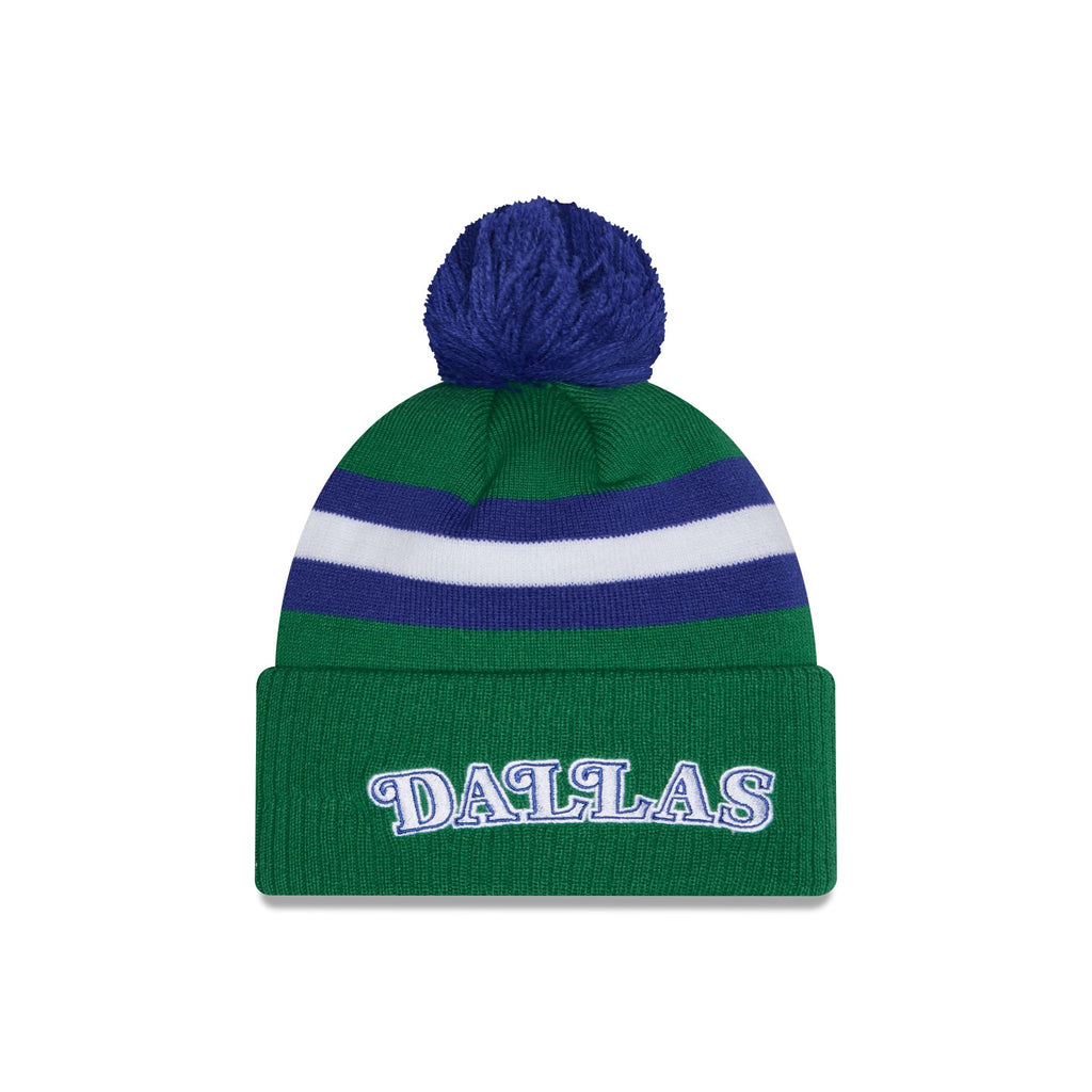 Dallas Mavericks 2025 Classic Edition Pom Knit Hat