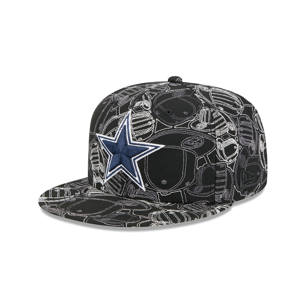 Dallas Cowboys Cap Scramble 59FIFTY Fitted Hat