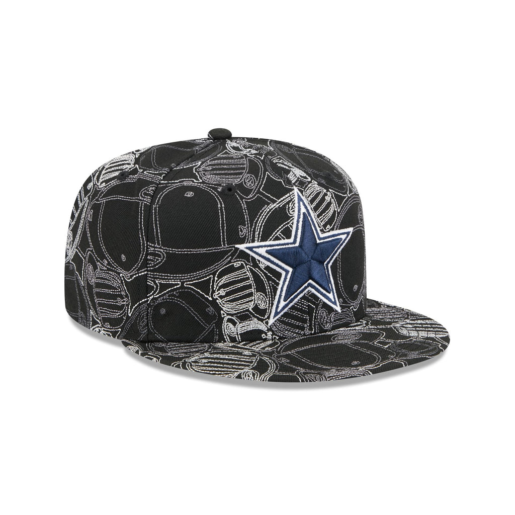 Dallas Cowboys Cap Scramble 59FIFTY Fitted Hat