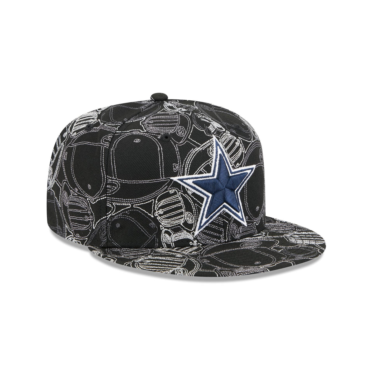 Dallas Cowboys Cap Scramble 59FIFTY Fitted Hat