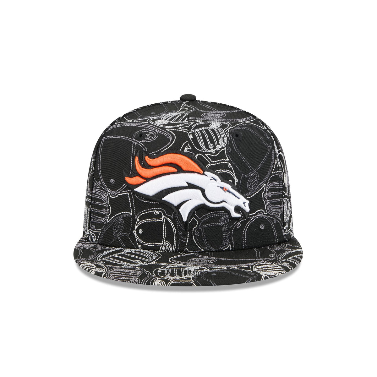 Denver Broncos Cap Scramble 59FIFTY Fitted Hat