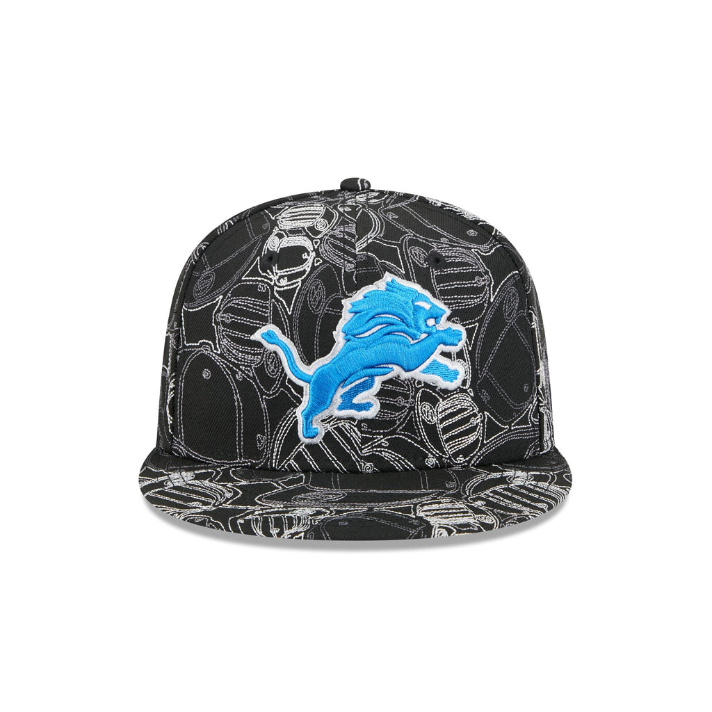 Detroit Lions Cap Scramble 59FIFTY Fitted Hat