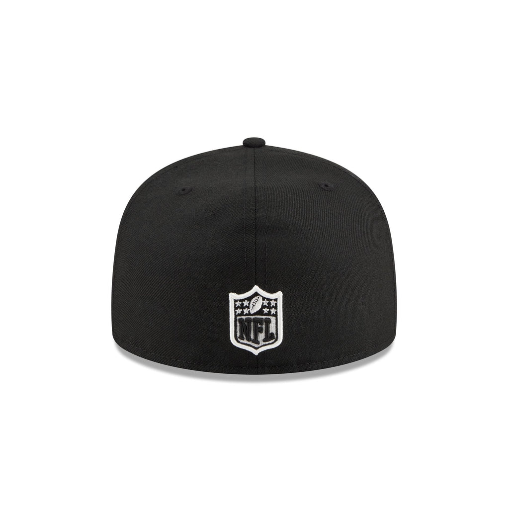 Just Caps Chiseled Logo Kansas City Chiefs 59FIFTY A-Frame Fitted Hat